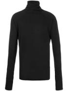 Andrea Ya'aqov Turtleneck Fitted Jumper - Black