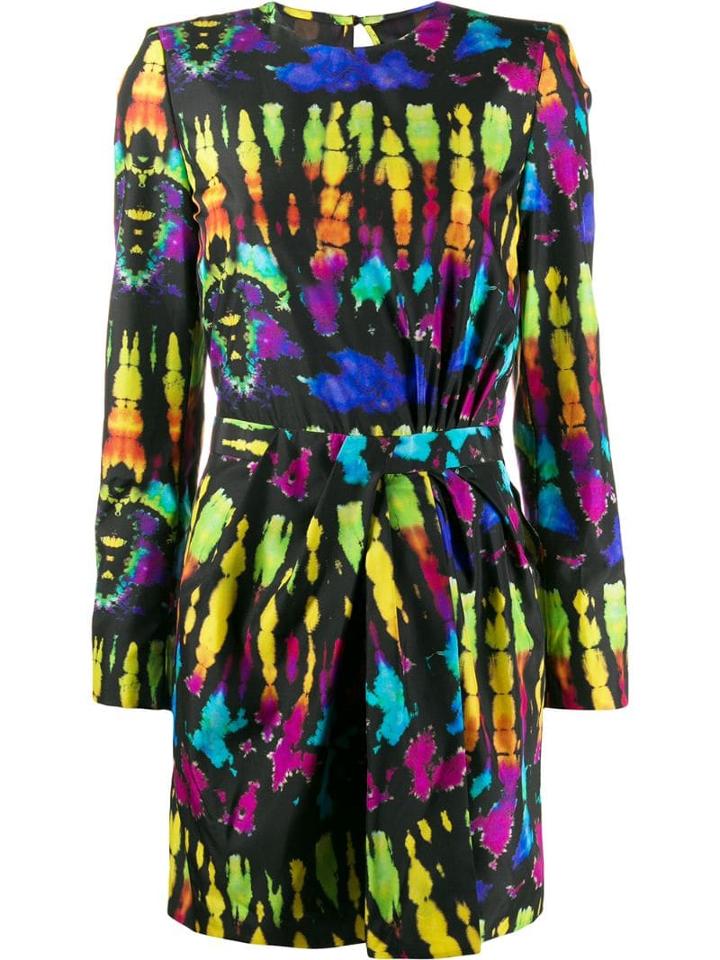Dsquared2 Tie-dye Mini Dress - Black