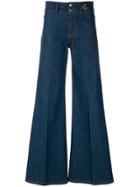 Vivienne Westwood Anglomania High Rise Wide Leg Jeans - Blue