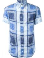 Gitman Vintage Paisley Print Shirt, Men's, Size: Small, Blue, Cotton