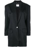 Magda Butrym One Button Blazer - Black