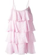 Pierre Balmain Tiered Mini Dress