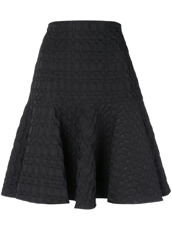 Josie Natori Jacquard Skirt - Black
