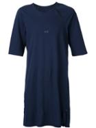 11 By Boris Bidjan Saberi - Cut-out Detail T-shirt - Men - Cotton - S, Blue, Cotton