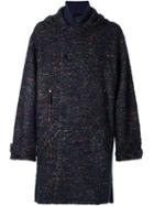 Tillmann Lauterbach 'malespine' Coat, Men's, Size: Medium, Blue, Virgin Wool/cotton/acrylic/nylon