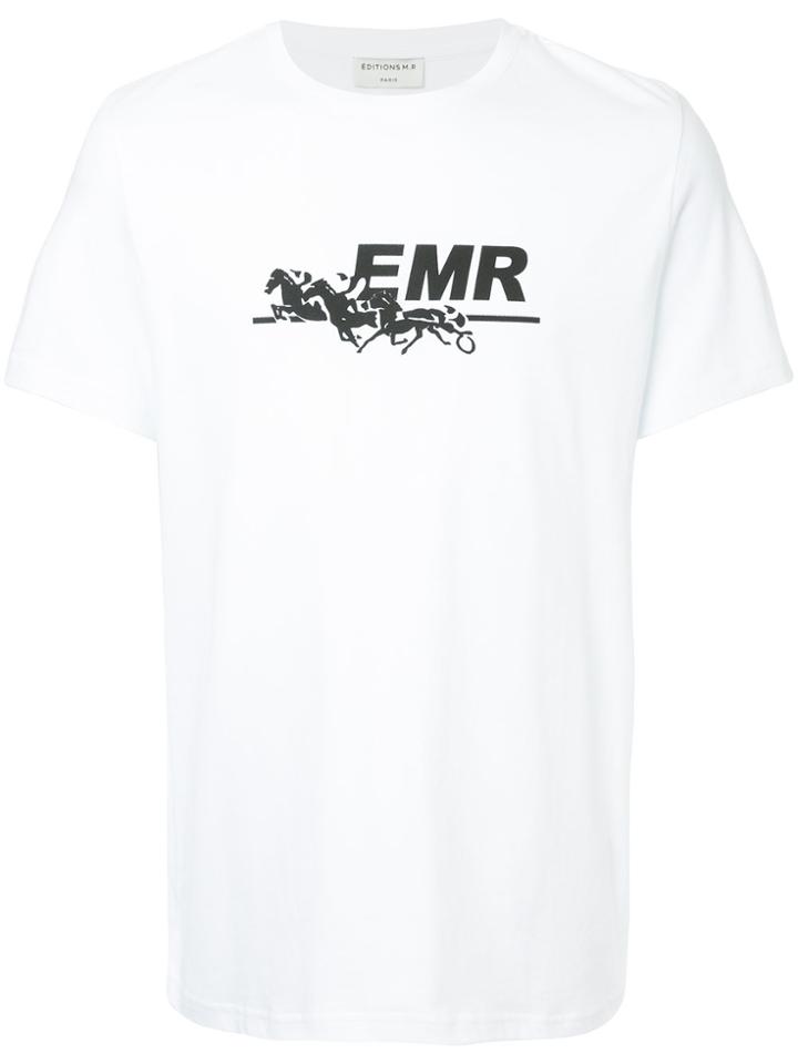Éditions M.r Logo Print T-shirt - White