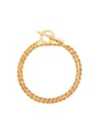All Blues Rope Chain Bracelet - Gold
