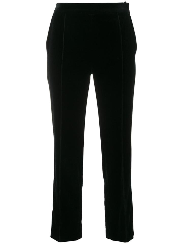 Lanvin Cropped Slim Trousers - Blue