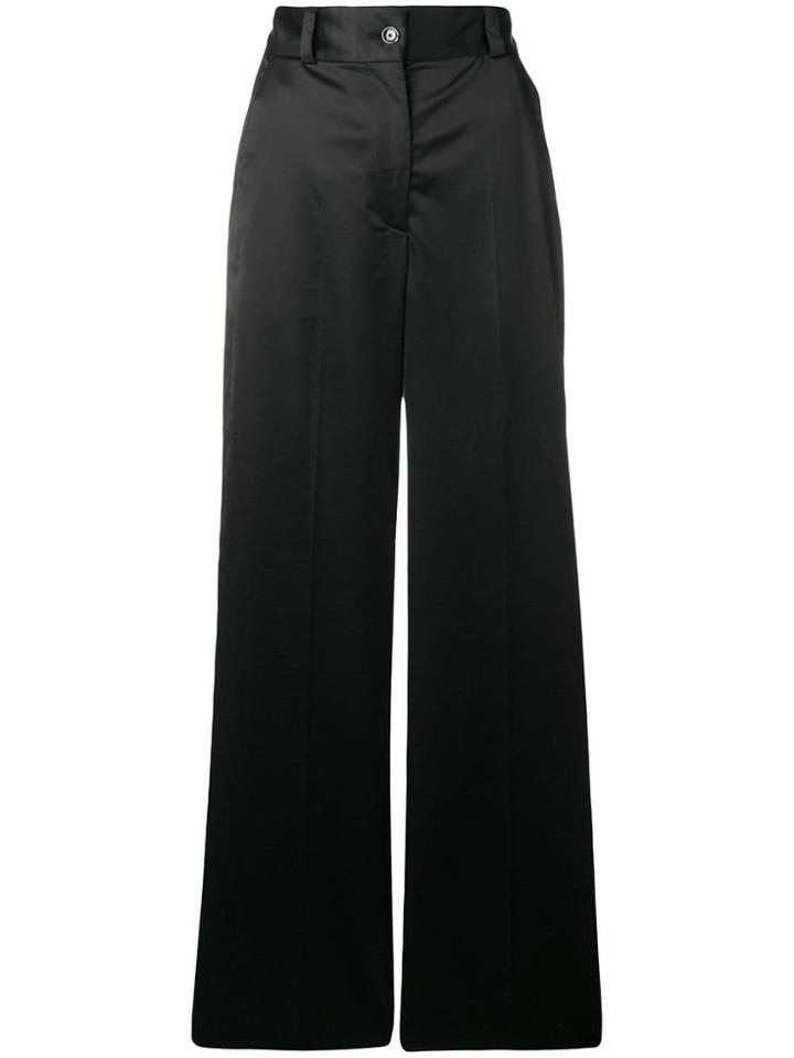 Pt01 Juliet Wide Leg Trousers - Black