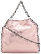 Stella Mccartney Metallic Falabella Shoulder Bag - Pink & Purple