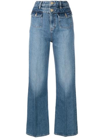 Tommy Hilfiger Wide Led Jeans - Blue