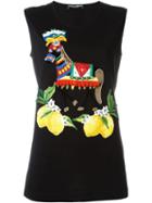 Dolce & Gabbana Embroidered Tank Top