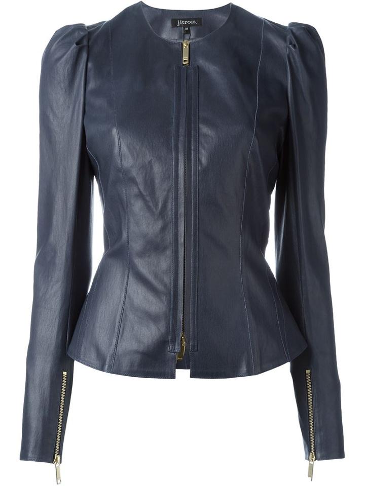 Jitrois Peplum Shape Zip Jacket