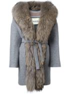 Ava Adore Trim Coat - Grey