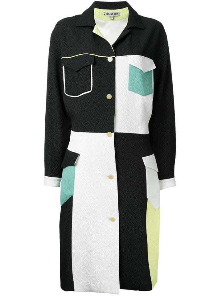 Edeline Lee Black Bay Dress - Multicolour