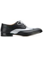 Maison Margiela Classic Bicouloured Derby Shoes - Black