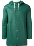 Stutterheim 'stockholm' Raincoat, Adult Unisex, Size: Small, Green, Pvc