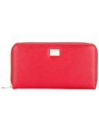 Dolce & Gabbana Continental Wallet - Red