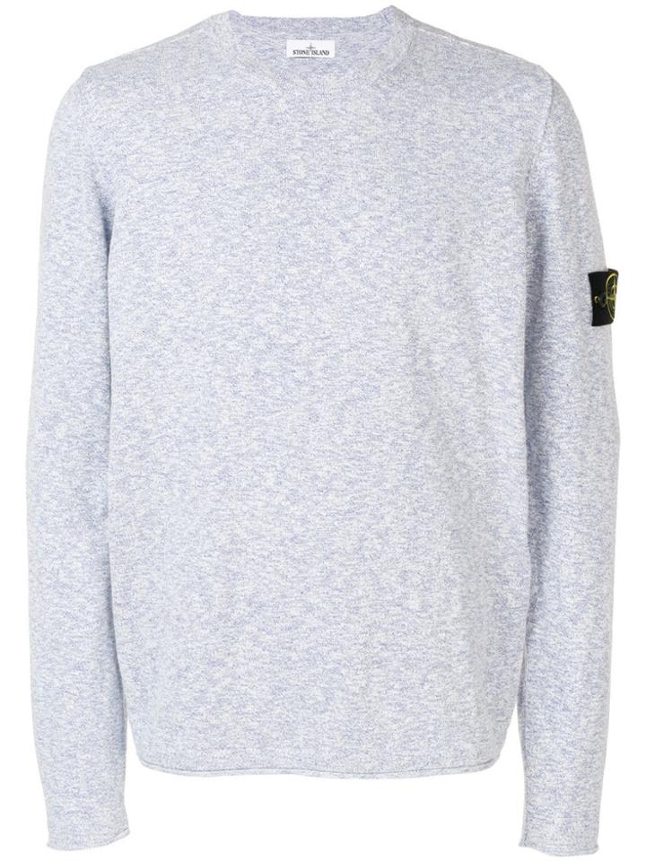 Stone Island Crewneck Jumper - Blue