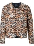 Dresscamp Leopard Print Jacket, Adult Unisex, Size: Medium, Brown, Polyester