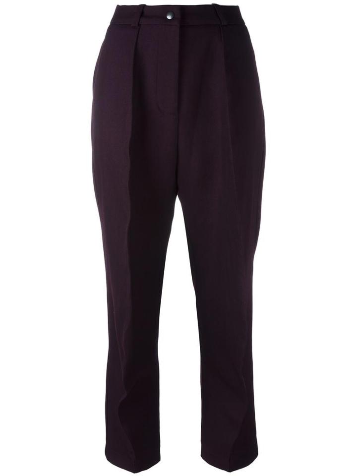 Penelophe's Sphere Tapered Trousers, Women's, Size: Medium, Red, Wool