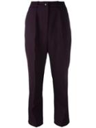 Penelophe's Sphere Tapered Trousers, Women's, Size: Medium, Red, Wool