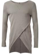 First Aid To The Injured 'phrenic' Sweater, Adult Unisex, Size: 3, Grey, Cotton