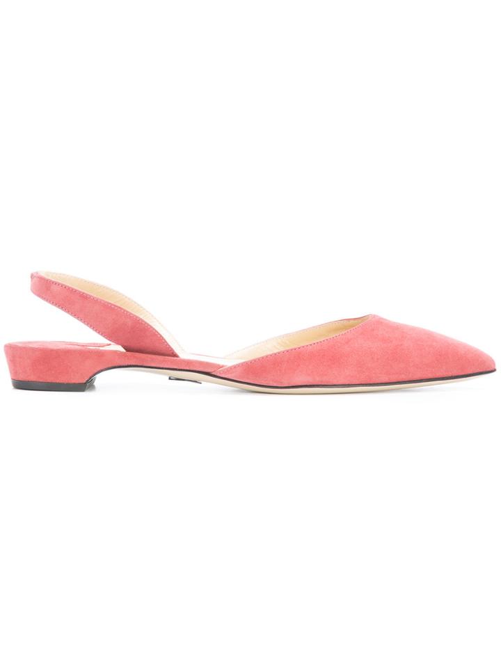 Paul Andrew 'rhea 15' Slingbacks - Pink & Purple