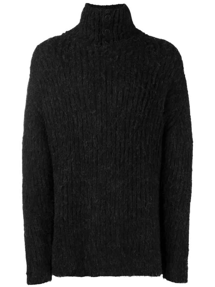 Yohji Yamamoto Turtle Neck Sweater - Grey