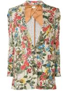 Maurizio Miri Mila Fantasia Blazer - Neutrals
