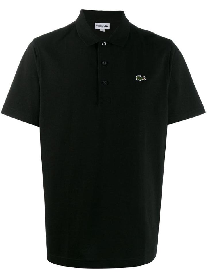 Lacoste Logo Stripe Pullover - Black