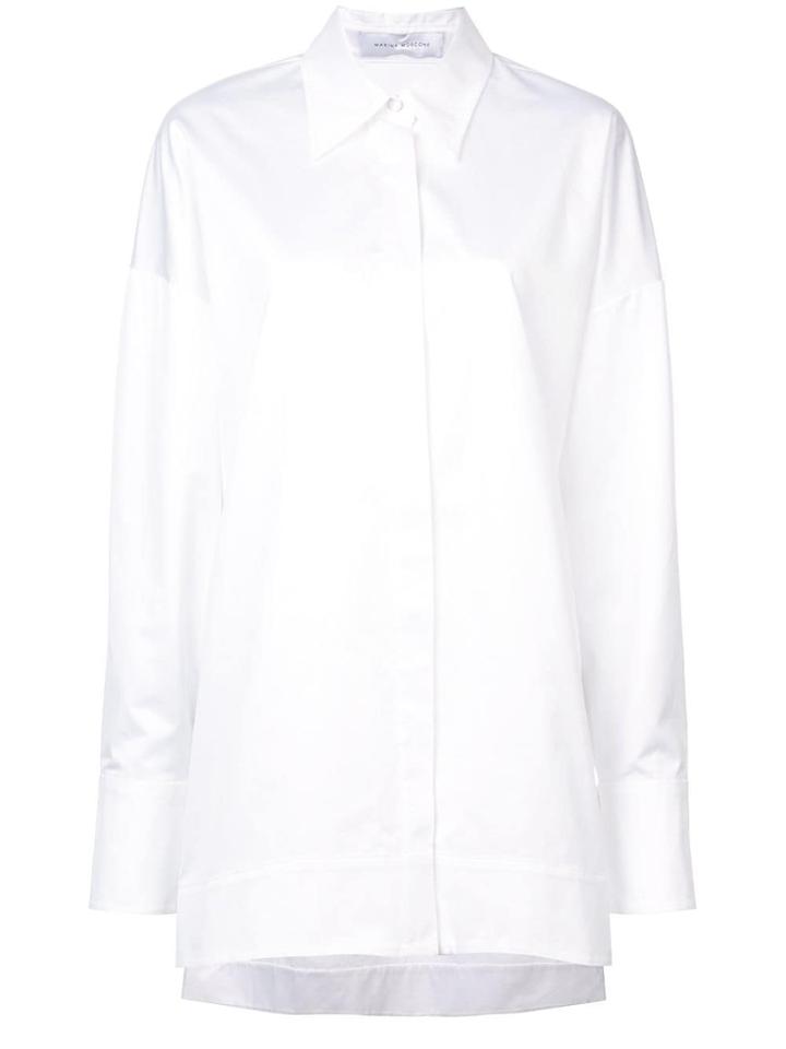 Marina Moscone Oversized Shirt - White