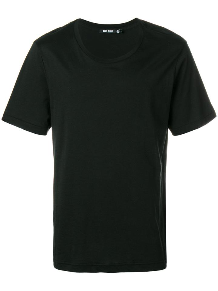 Blk Dnm Rear Logo Print T-shirt - Black