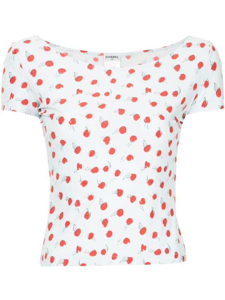 Chanel Vintage Chanel Cc Short Sleeve Swimwear - Blue