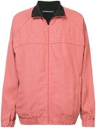 Y/project Contrast Collar Bomber Jacket - Red