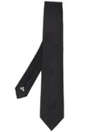 Emporio Armani Plain Tie - Black
