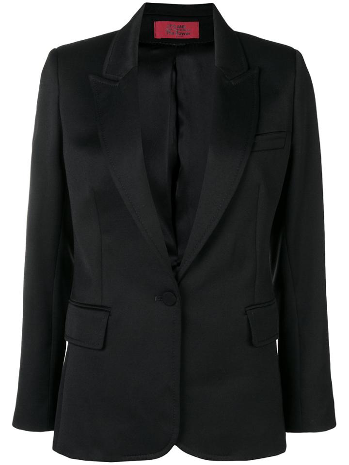 Styland Peaked Lpeaked Lapels Blazer - Black