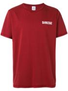 Yang Li Logo Print T-shirt, Men's, Size: Small, Red, Cotton