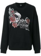 Just Cavalli Logo Motif Sweater - Black