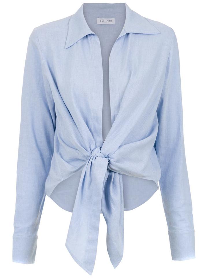 Olympiah Verona Linen Shirt - Blue