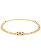 Chanel Vintage Gripoix Stone Multi Strand Belt, Women's, Grey