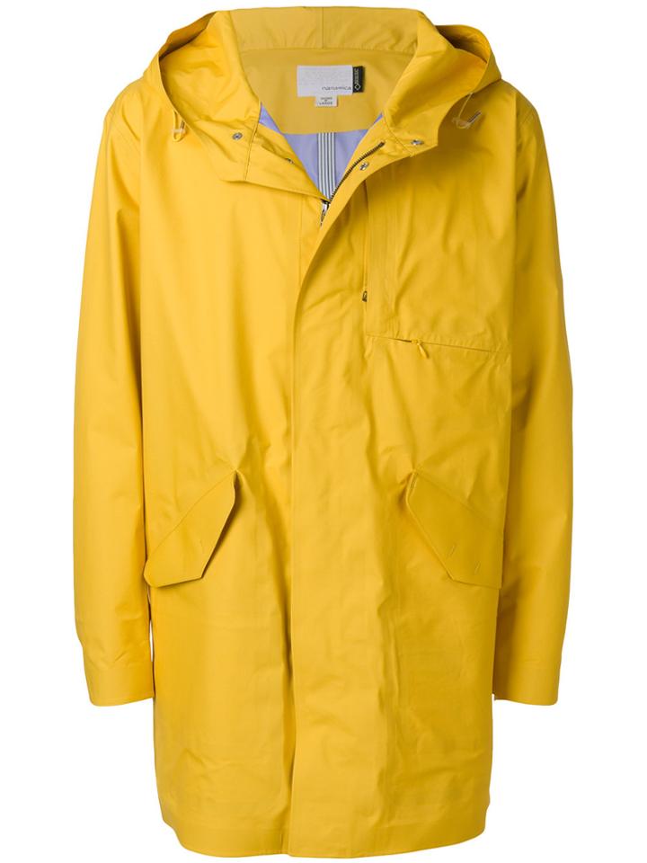 Nanamica Hooded Parka - Yellow & Orange