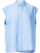 En Route Sleeveless Shirt, Women's, Size: 2, Blue, Hemp/nylon/cupro/rayon