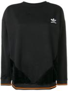 Adidas Small Embroidered Logo Sweatshirt - Black