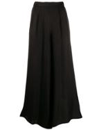 Forte Forte Pleated Palazzo Trousers - Black