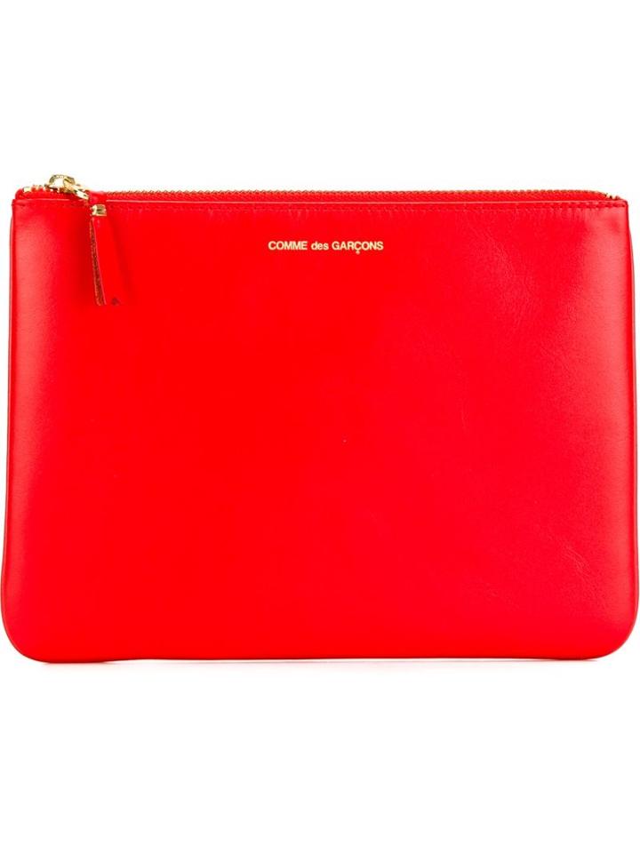Comme Des Garçons Wallet Top Zip Pouch