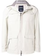 Herno Concealed Fastening Zip Jacket - Neutrals