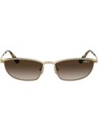 Vogue Eyewear Taura Gem Embellished Sunglasses - Gold