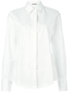 Jil Sander Concealed Fastening Shirt, Women's, Size: 40, White, Cotton