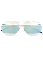 Dior Eyewear Dior Split 1 Sunglasses - Metallic